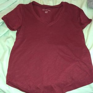 american eagle v-neck t-shirt